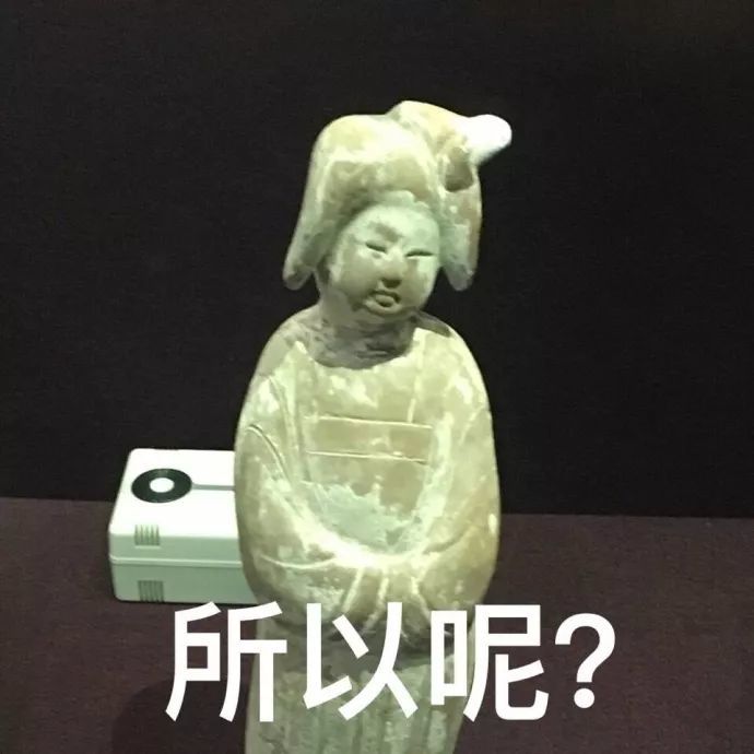 刘晓艳的求饶表情包与文物撞脸现象